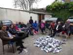 Calvin Klein socks for Salford homeless